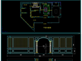 整木家居展厅店面木门护墙板样板设计