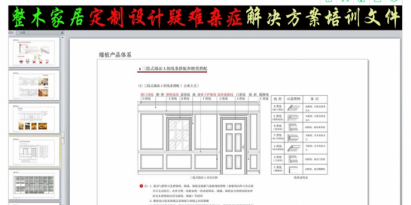 整木定制设计疑难杂症解决方案培训文件