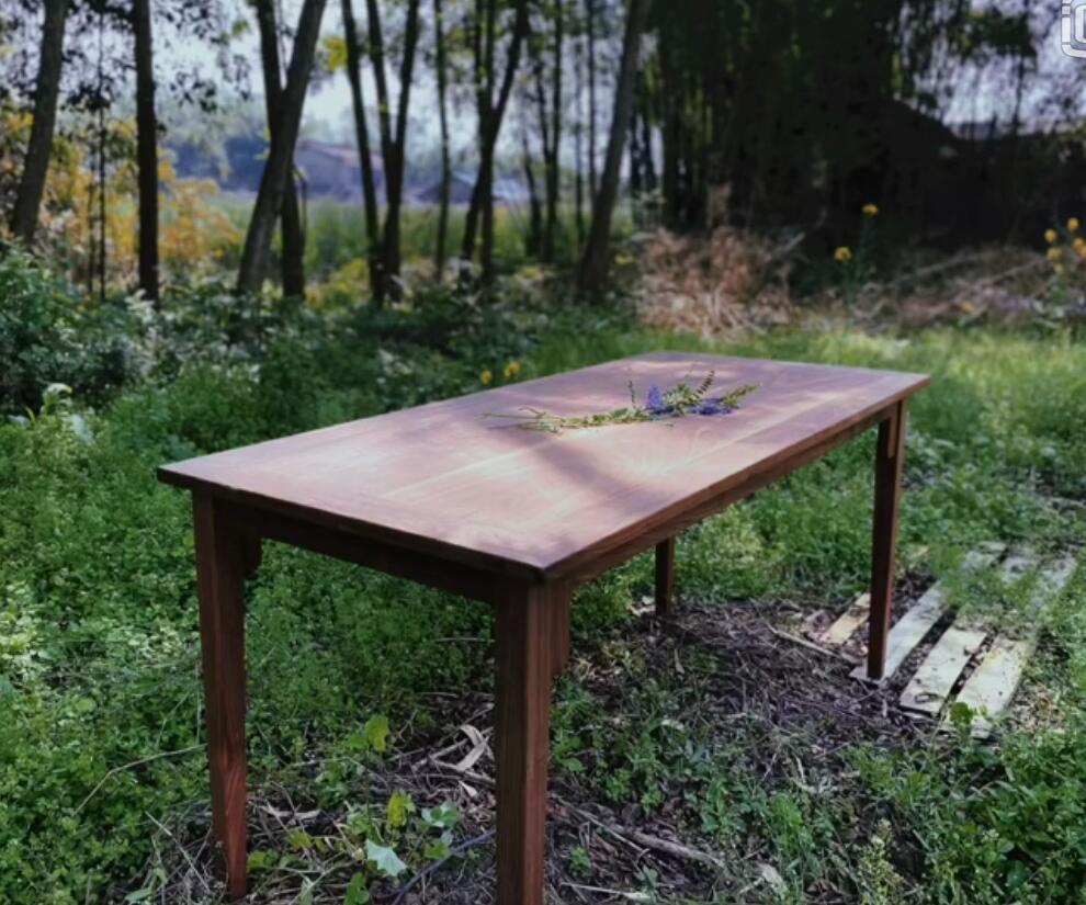 传统中式书桌榫卯技术